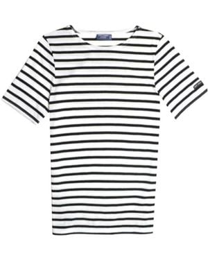 Saint James Striped T-Shirt - Blue