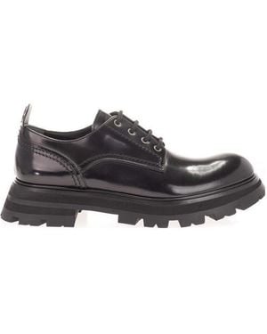 McQueen Wander Lace-Up Shoes - Brown