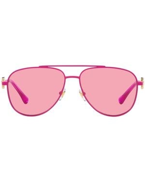 Versace Full Frame Sunglasses - Pink