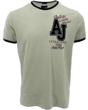 Armani Jeans Item O-Neck Short-Sleeved T-Shirt - Green