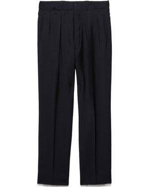 Prada Belt Loop Casual Pants - Blue