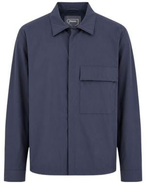 Herno Chest-Pocket Jacket - Blue