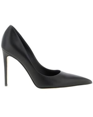 McQueen Pointed-Toe Court Shoes - Black