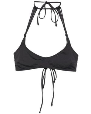 Frankie's Bikinis Tie-Side Bikini - Black
