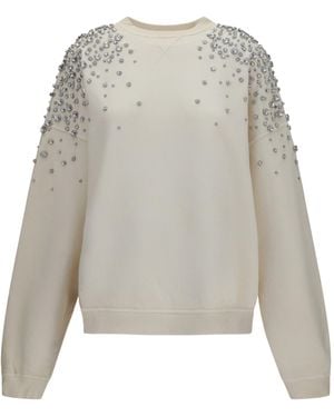 Golden Goose Embellished Crewneck Sweatshirt - Grey