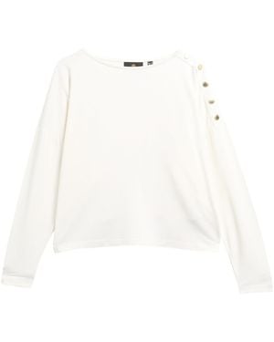 Barbour Boat Neck Long-Sleeve Top - White