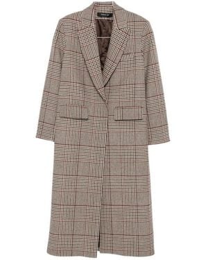 FEDERICA TOSI Long-Sleeved Coat - Brown