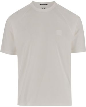 C.P. Company Logo Patch T-Shirt - White