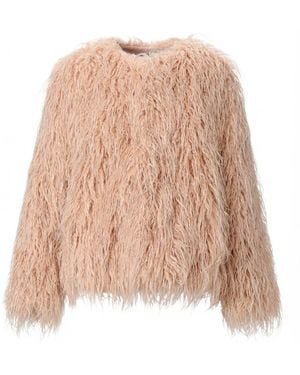 forte_forte V-Neck Jacket - Natural
