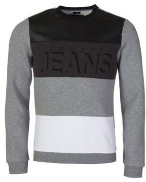 Armani Jeans Round-Neck Jumper - Grey