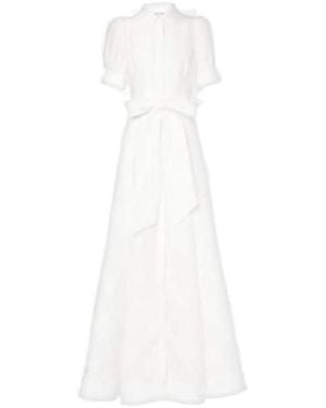 Rebecca Vallance Bridal Annette Brocade Gown - White