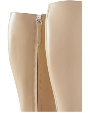Aeyde Minimalist Knee-High Boots - Natural