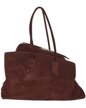 The Attico Double-Handled Handbag - Brown