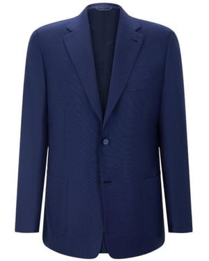 Brioni Long-Sleeve Blazer - Blue