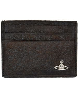 Vivienne Westwood Orb Bifold Card Wallet - Black