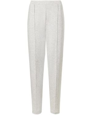 Varley High Waist Casual Slim Tapered Pants - White