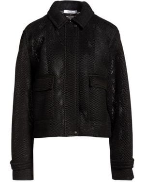 Max Mara Minimalist Casual Jacket - Black