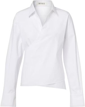 Rohe Long Sleeve Shirt - White
