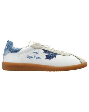 DSquared² Lace-Up Low-Top Casual Shoes - Blue