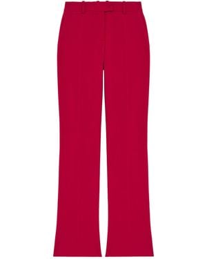 McQueen Grain De Poudre Tailored Pants
