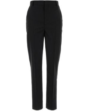 Moschino Straight-Leg Casual Trousers - Black