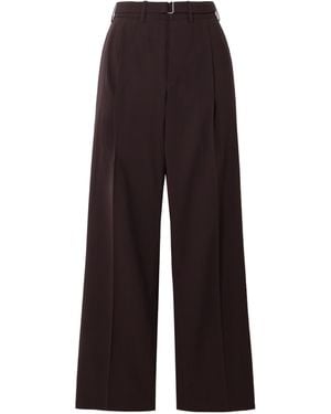 Co. Wide-Leg Casual Pants - Purple