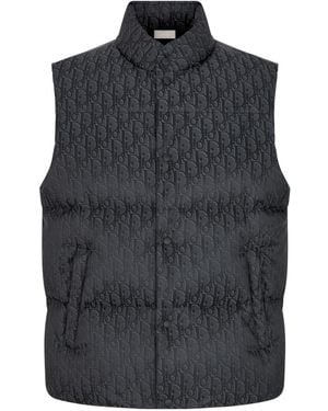 Dior Oblique Down Vest - Black