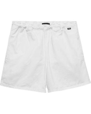Prada Twill Swim Trunks - White