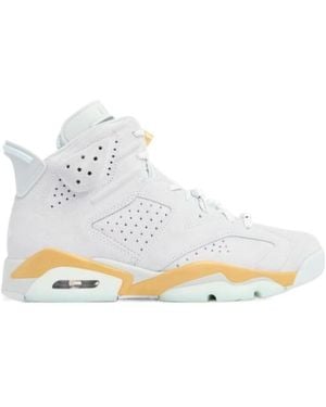 Nike Air Jordan 6 Retro High-Top Sneakers - White
