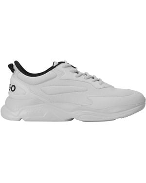 BOSS Solid Sneakers - Gray