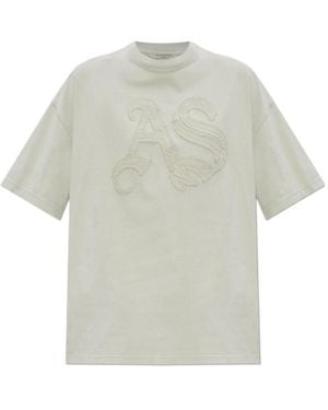 AllSaints Crew Neck T-Shirt - White