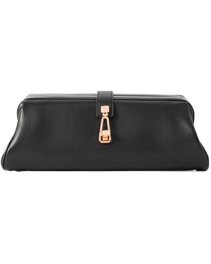 Gabriela Hearst Paola Clutch Bag - Black