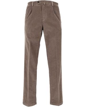 Briglia 1949 Casual Trousers With Belt Loops - Brown