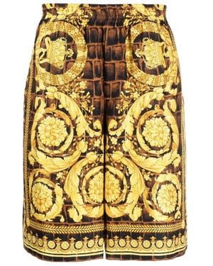 Versace Casual Shorts - Metallic