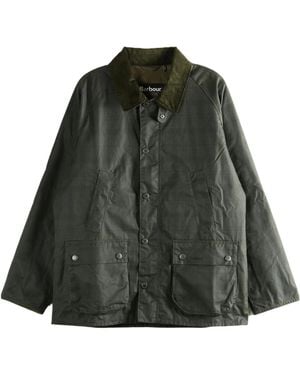 Barbour Tartan Ambleside Wax Jacket - Green