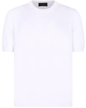 Gran Sasso Fine-Knit T-Shirt - White