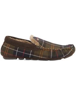 Barbour Monty Slippers - Brown