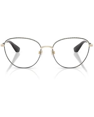 Burberry Eyewear Cat-Eye Glasses - White