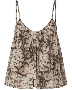 Pinko Sleeveless Tops - Brown