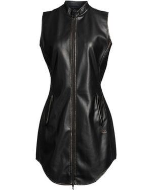 DIESEL Simple Solid-Color Sleeveless Dress - Black