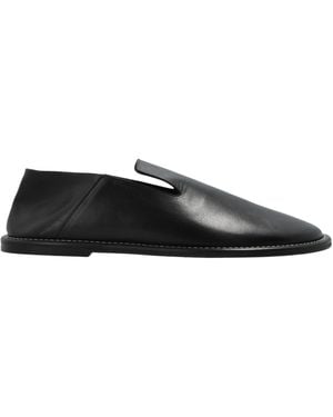 Ami Paris Ami Slip-On Loafers - Black