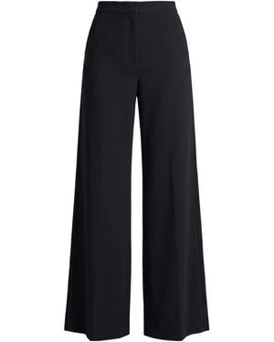 Max Mara Relaxed Straight-Leg Pants - Black