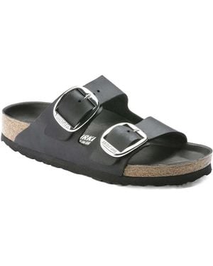 Birkenstock Arizona Big Buckle Slip-On Sandals - Black