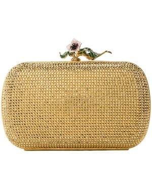 Bottega Veneta Hotfix Knot Clutch Bag - Metallic