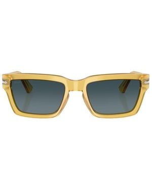 Persol Square-Frame Sunglasses - Blue