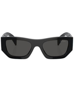 Prada Eyewear Rectangular Frame Sunglasses - Multicolour