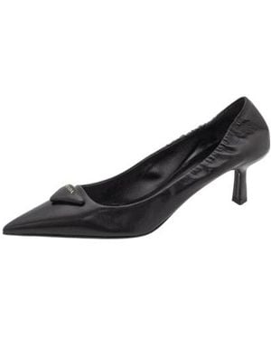 Prada Pointed High Heels - Black