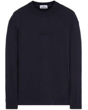 Stone Island Long-Sleeved Jumper - Blue