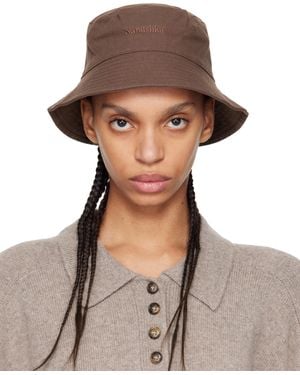 Nanushka Caran Bucket Hat - Brown