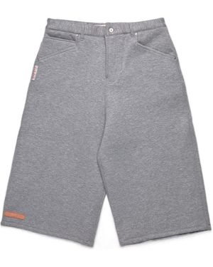 PDF CHANNEL Pdf Wide-Leg Cropped Trousers - Grey